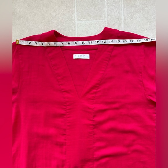 80.LAKE Women’s V-Neck Long Cotton Dress. Size :L - Picture 12 of 16